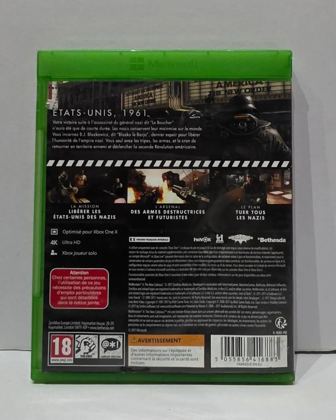 Wolfenstein II: The New Colossus за Xbox One — PAL/EU