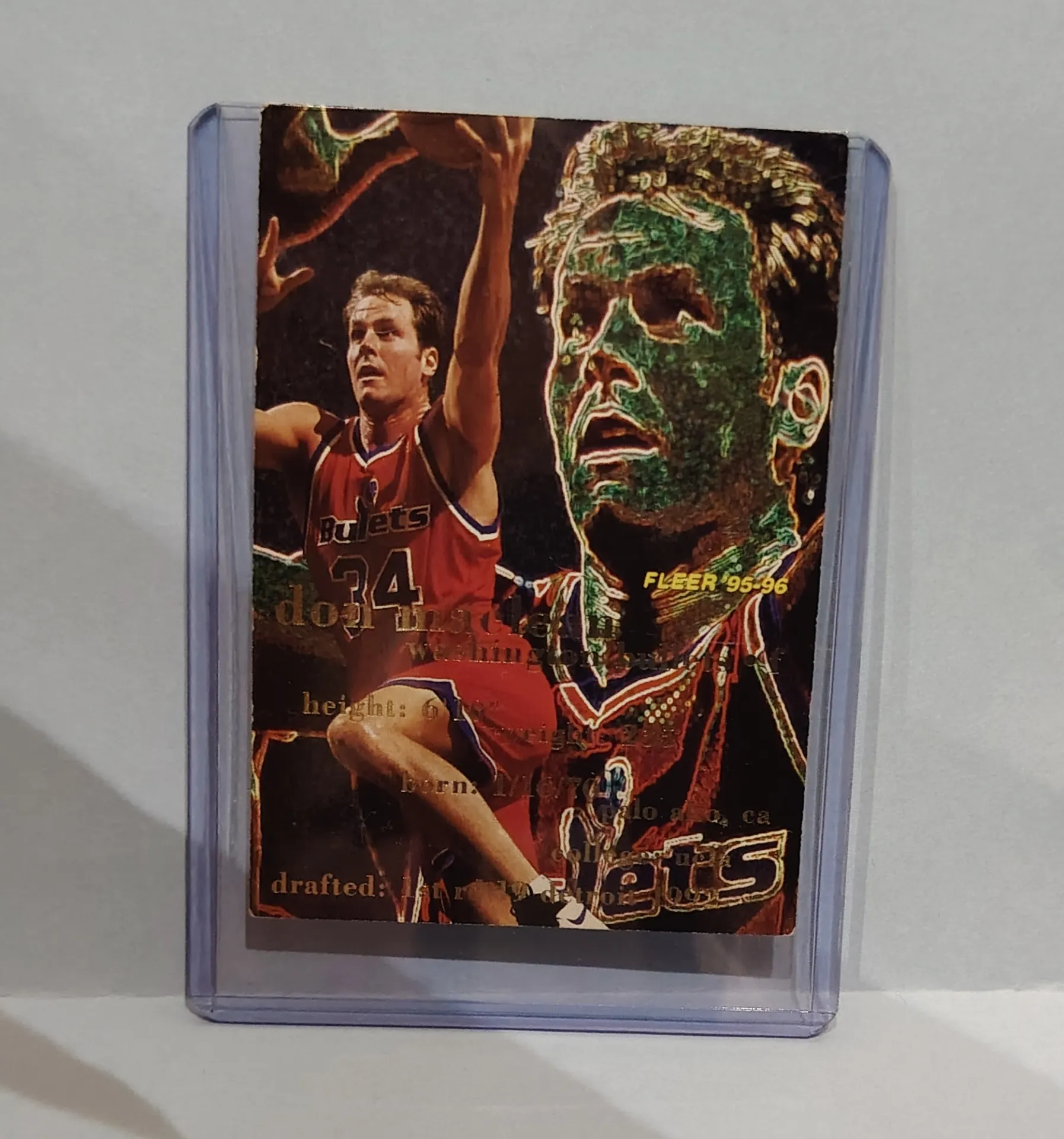 1994-95 Fleer Don MacLean #234 Washington Bullets Basketball Card