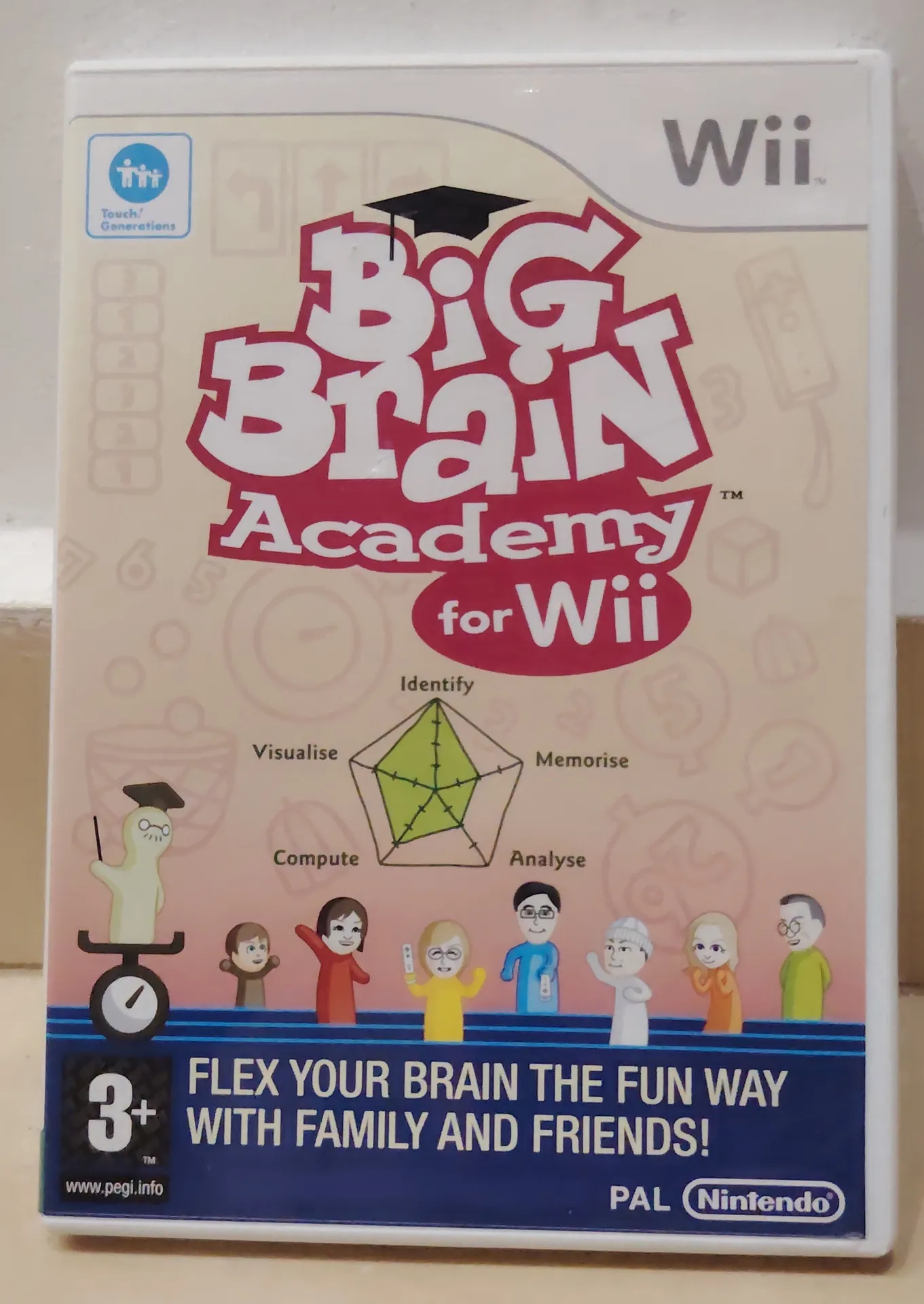 Big Brain Academy for Wii - Complete with Case, Disc, and Manual - PAL
