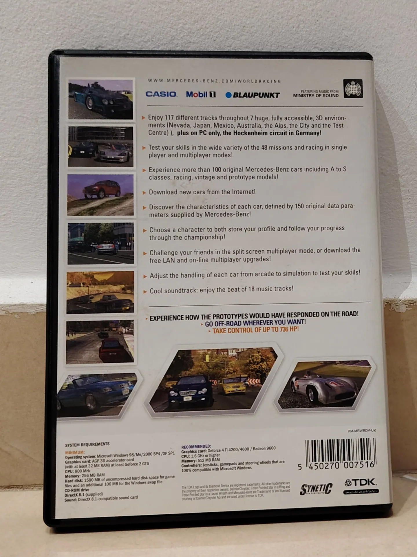 World Racing (Mercedes-Benz World Racing) - PC CD-ROM