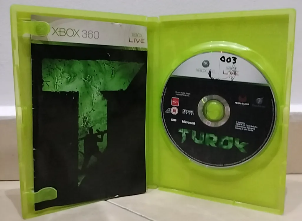 Turok за Xbox 360 — PAL/UK, пълен комплект