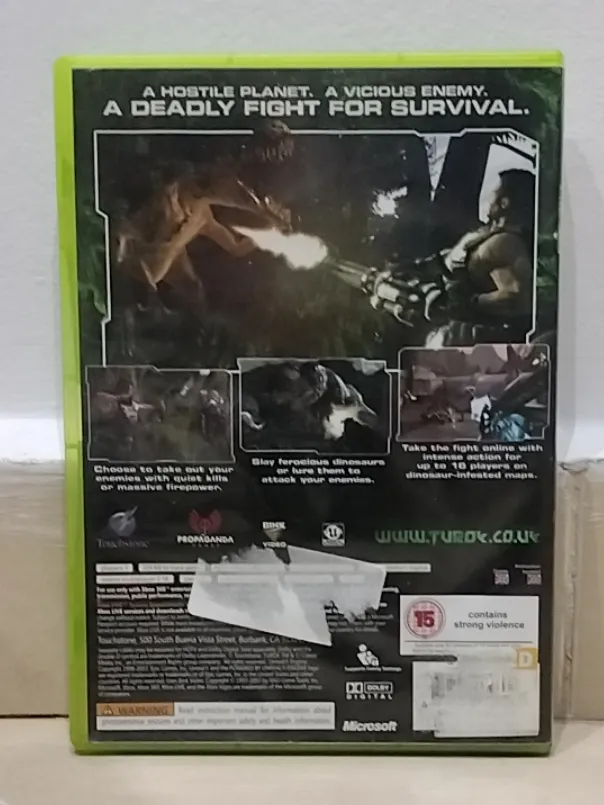 Turok за Xbox 360 — PAL/UK, пълен комплект