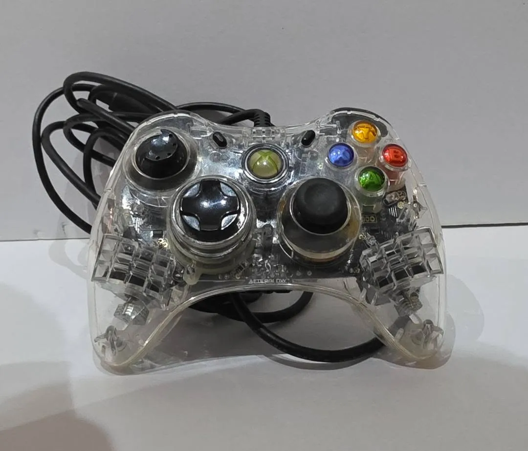 PDP Afterglow прозрачен жичен контролер за Xbox 360 PL-3702