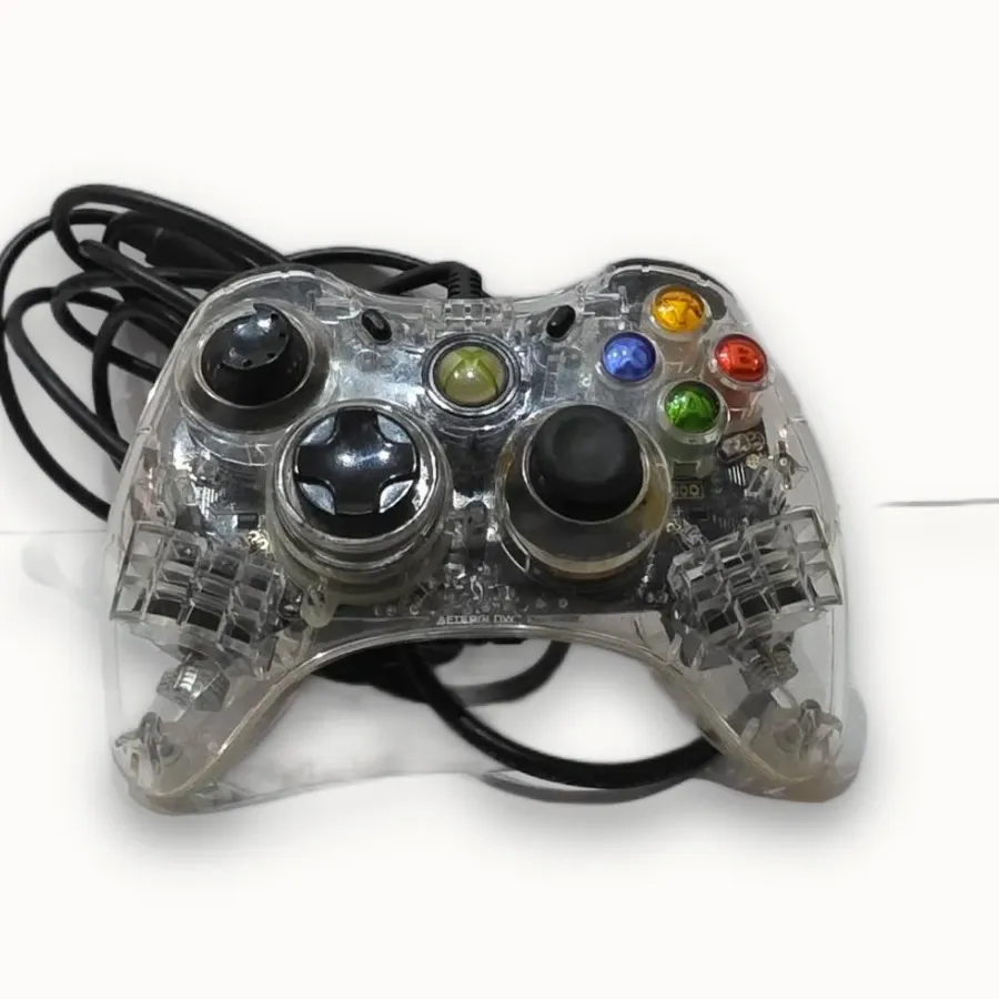 PDP Afterglow Clear Wired Controller for Xbox 360 PL-3702