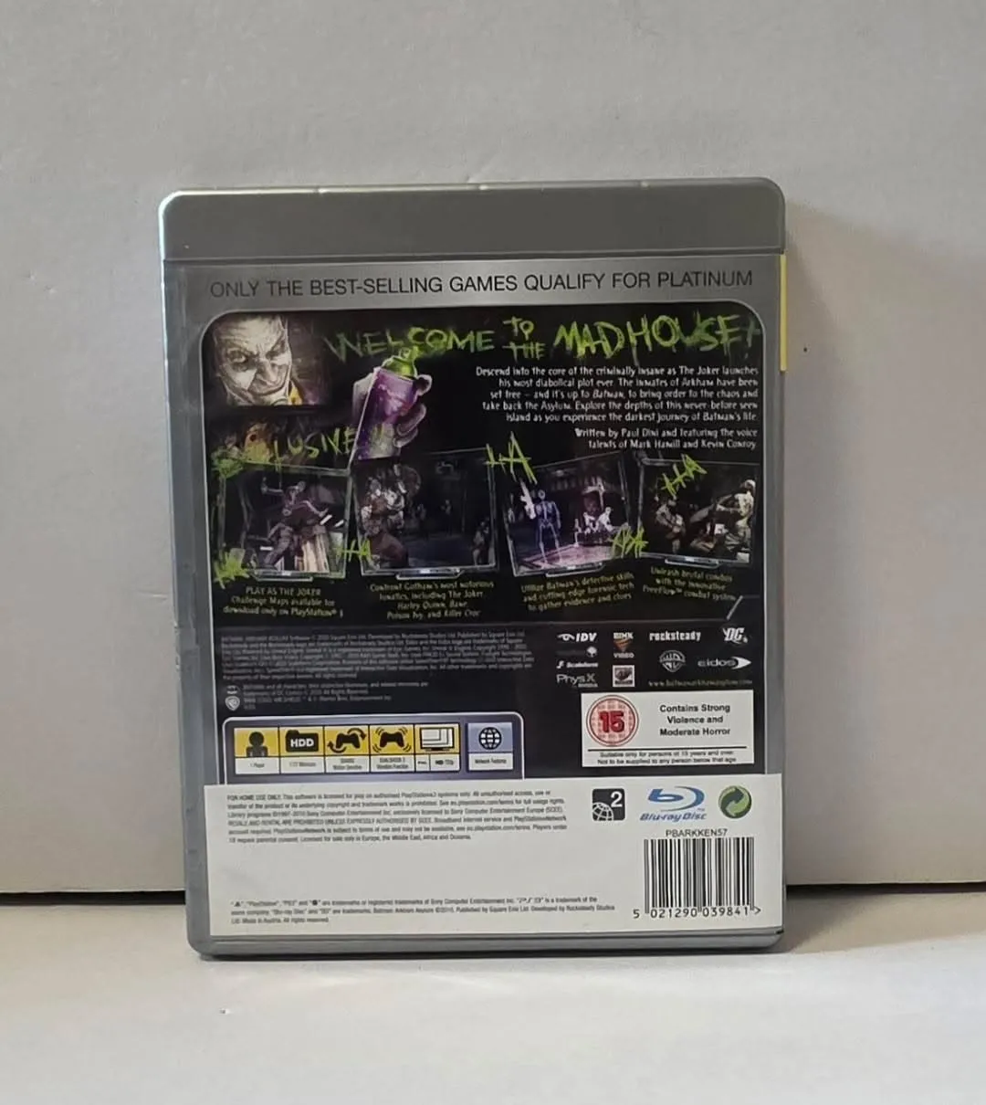 Batman: Arkham Asylum – Platinum за PlayStation 3