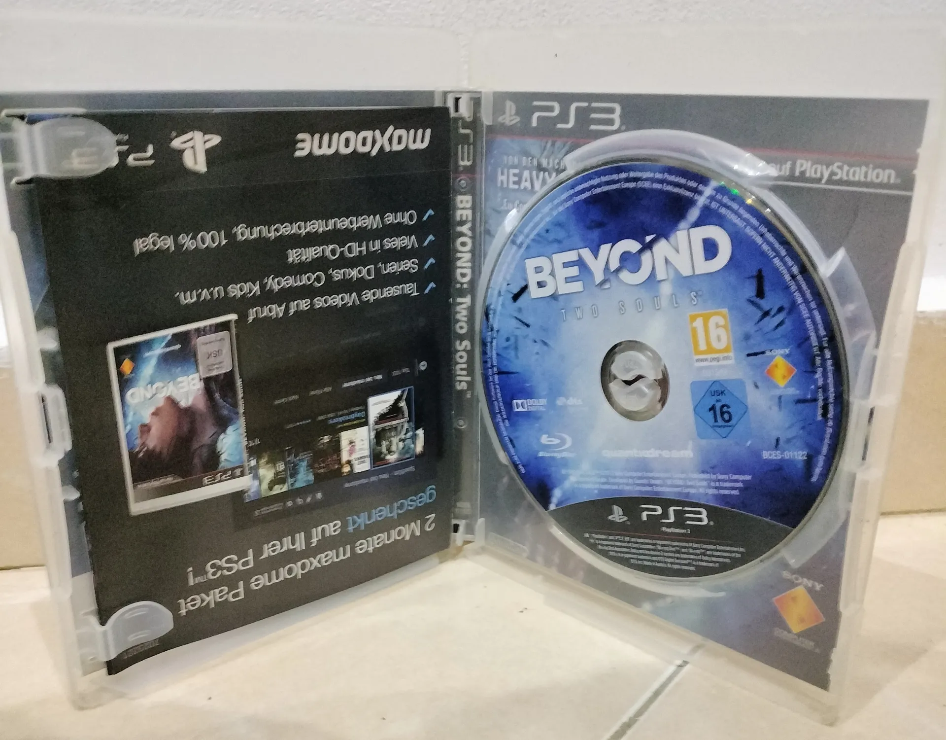 Beyond: Two Souls - German Version - PlayStation 3 Complete in Box