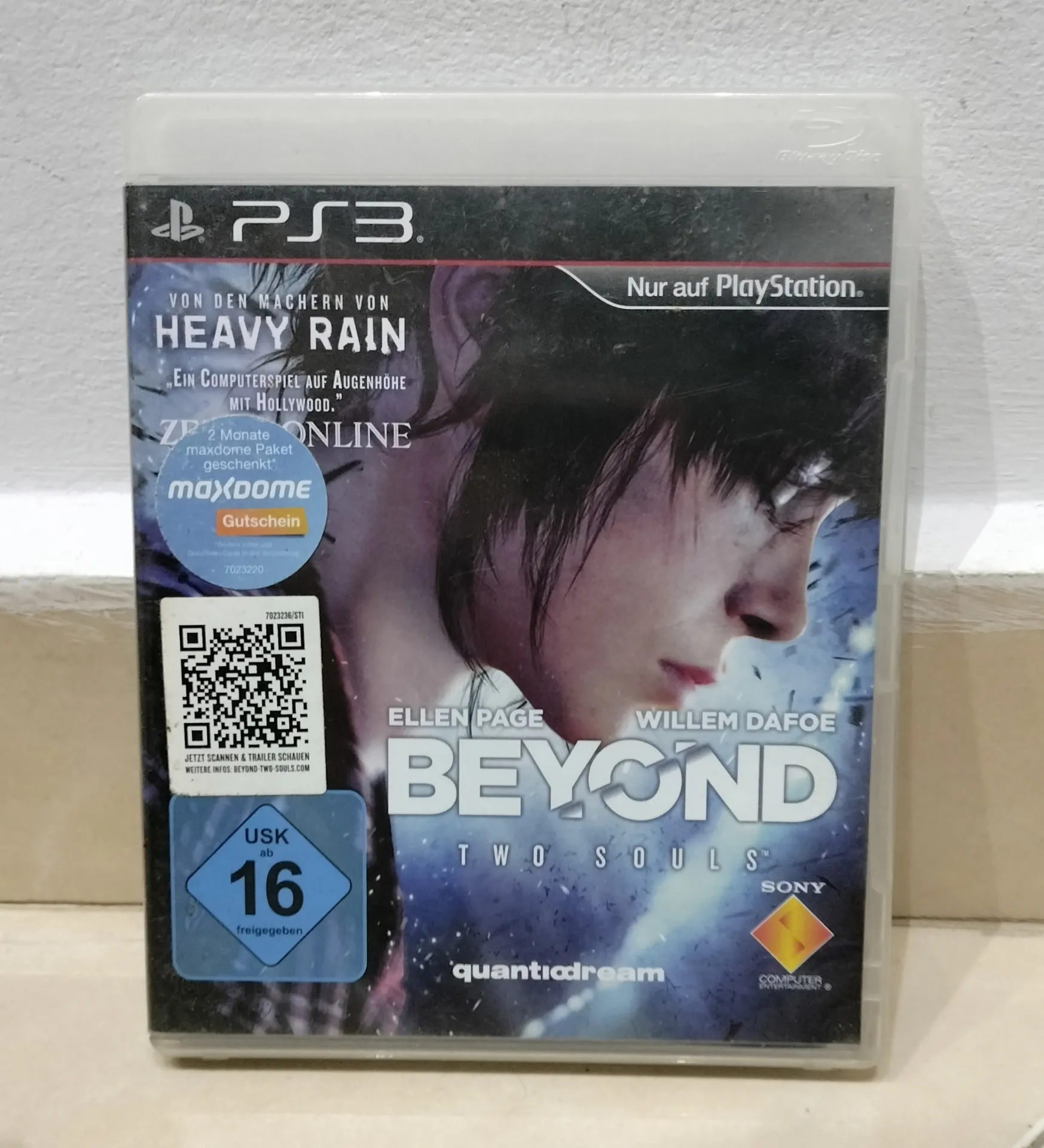 Beyond: Two Souls - German Version - PlayStation 3 Complete in Box