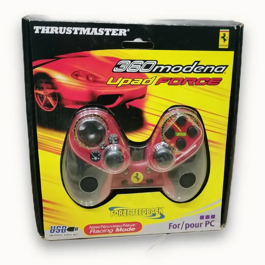 Thrustmaster Ferrari 360 Modena Up2ad Force PC USB Gamepad