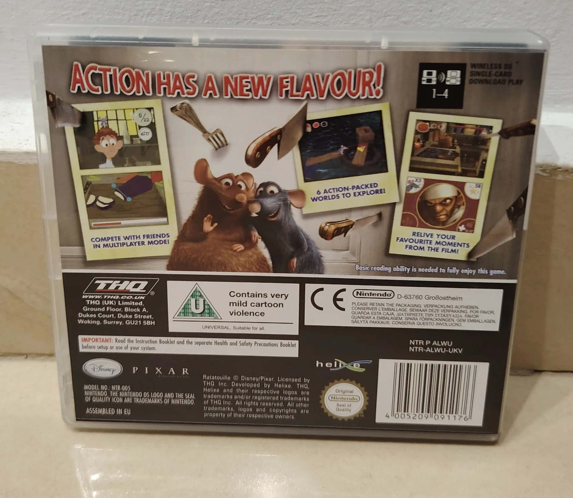 Ratatouille Nintendo DS - Complete in Box (CIB)