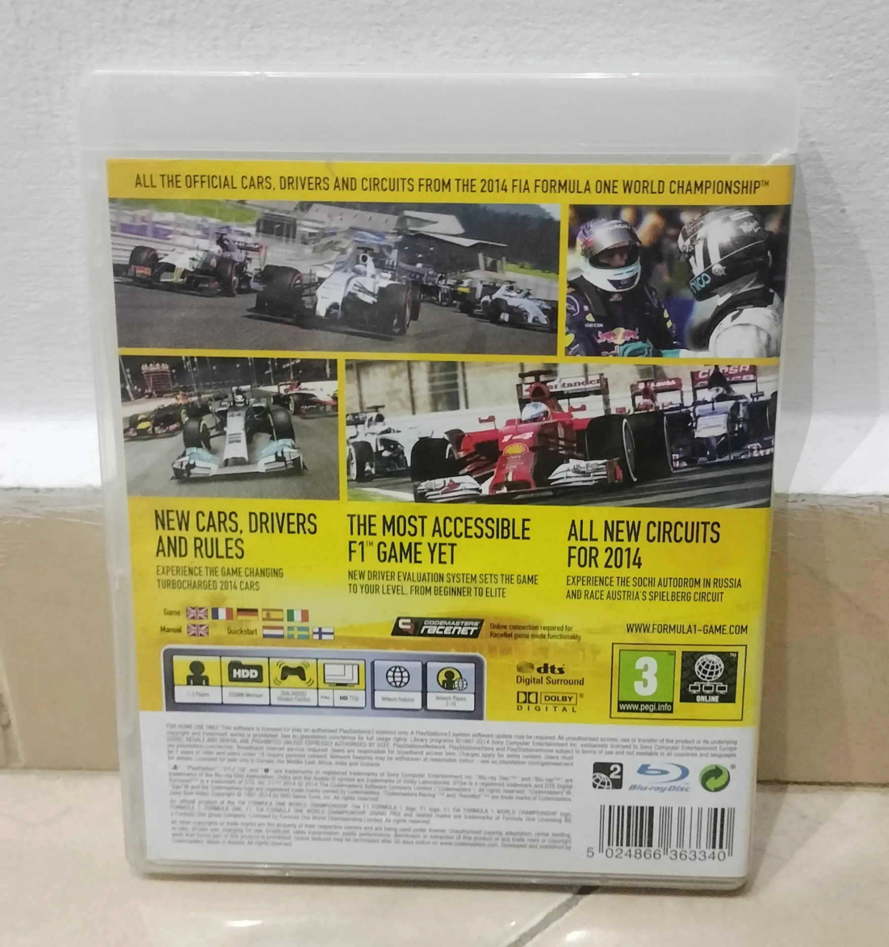 Formula 1 2014 PlayStation 3