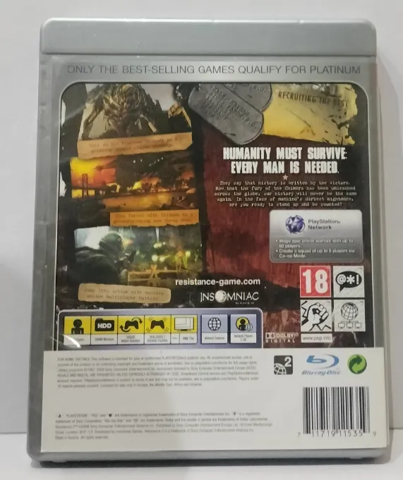 Resistance 2 — Platinum Edition за PlayStation 3