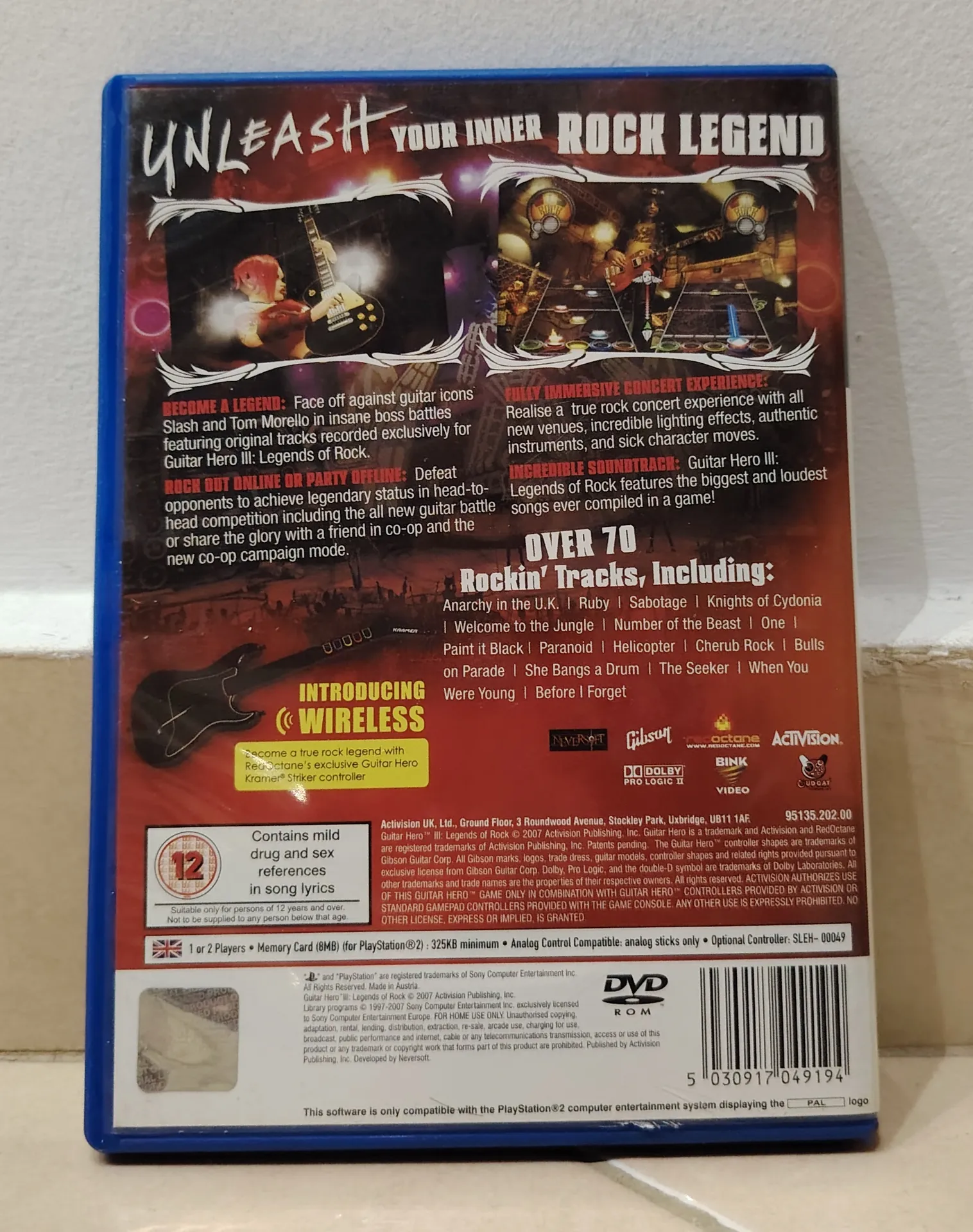 Guitar Hero III: Legends of Rock (PAL)