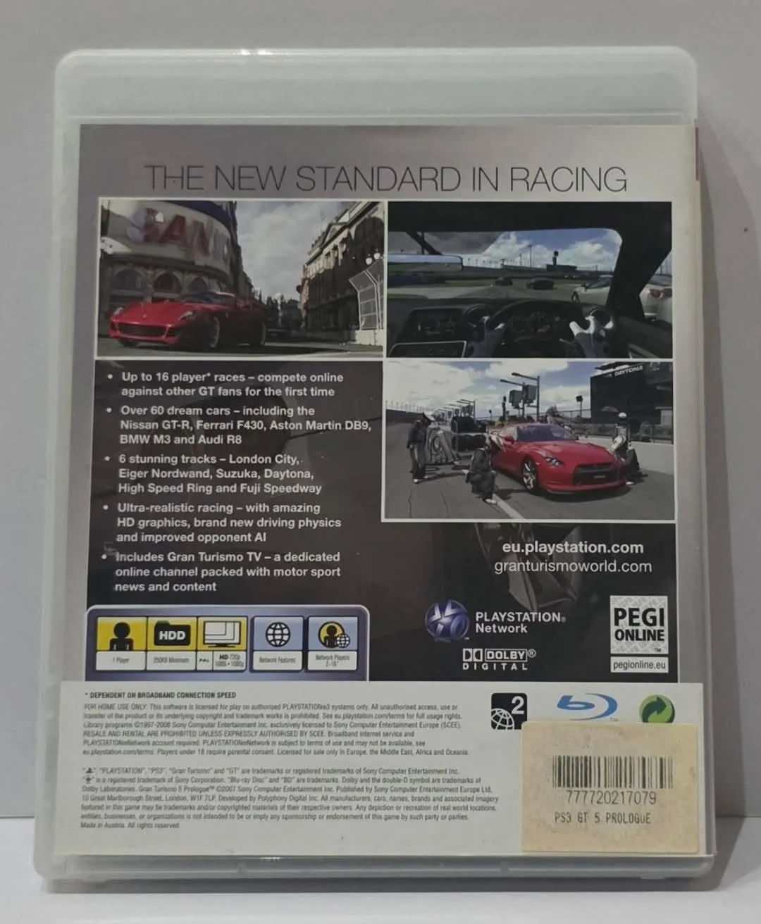Gran Turismo 5 Prologue за PlayStation 3 — PAL/EU