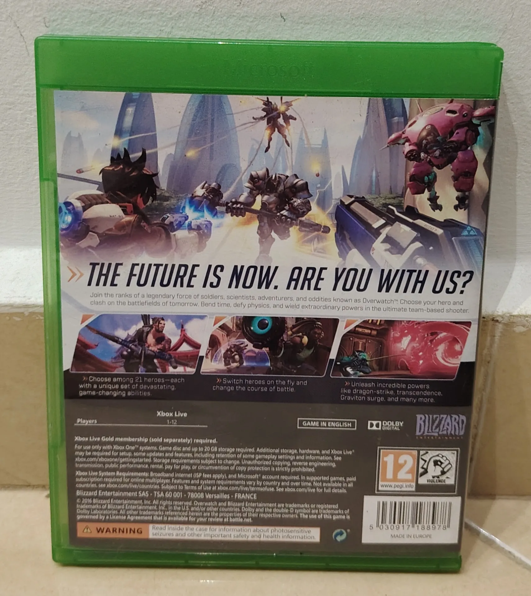 Overwatch: Origins Edition Xbox One Complete