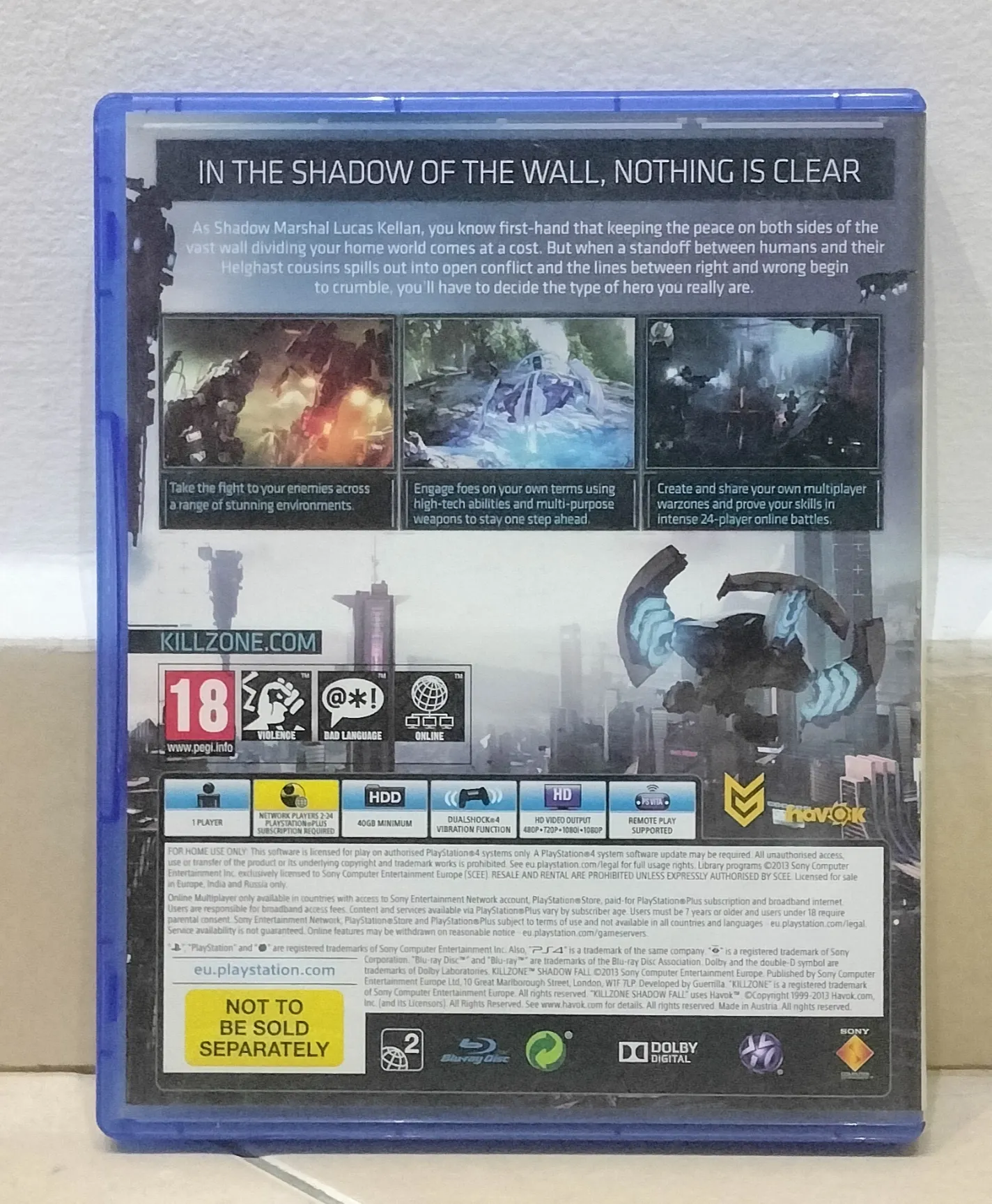 Killzone: Shadow Fall за PlayStation 4