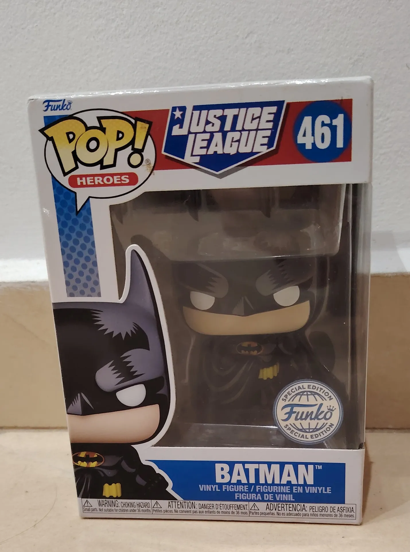 Funko Pop! Heroes: DC Justice League - Batman #461 Special Edition
