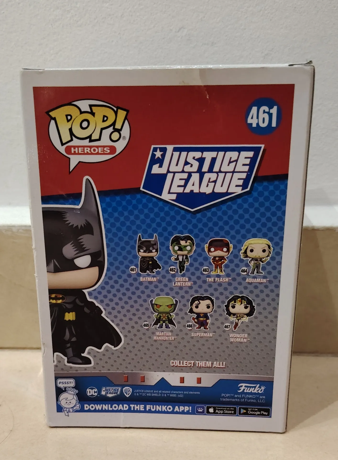 Funko Pop! Heroes: DC Justice League - Batman #461 Special Edition