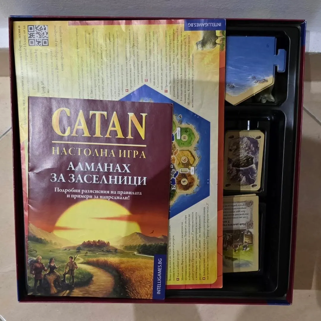 Катан — базисна настолна игра, българско издание