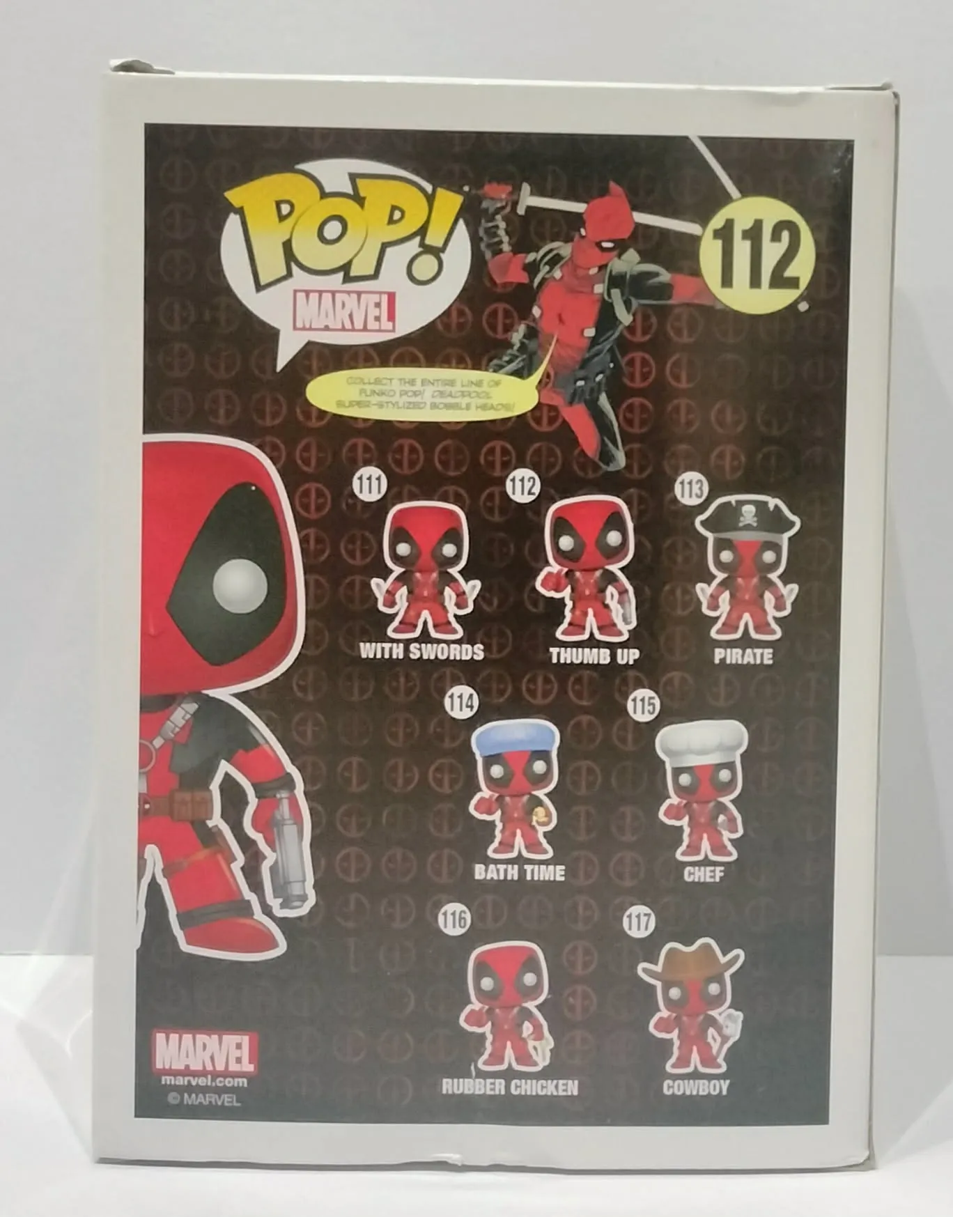 Funko Pop! Marvel Deadpool (Thumbs Up) #112