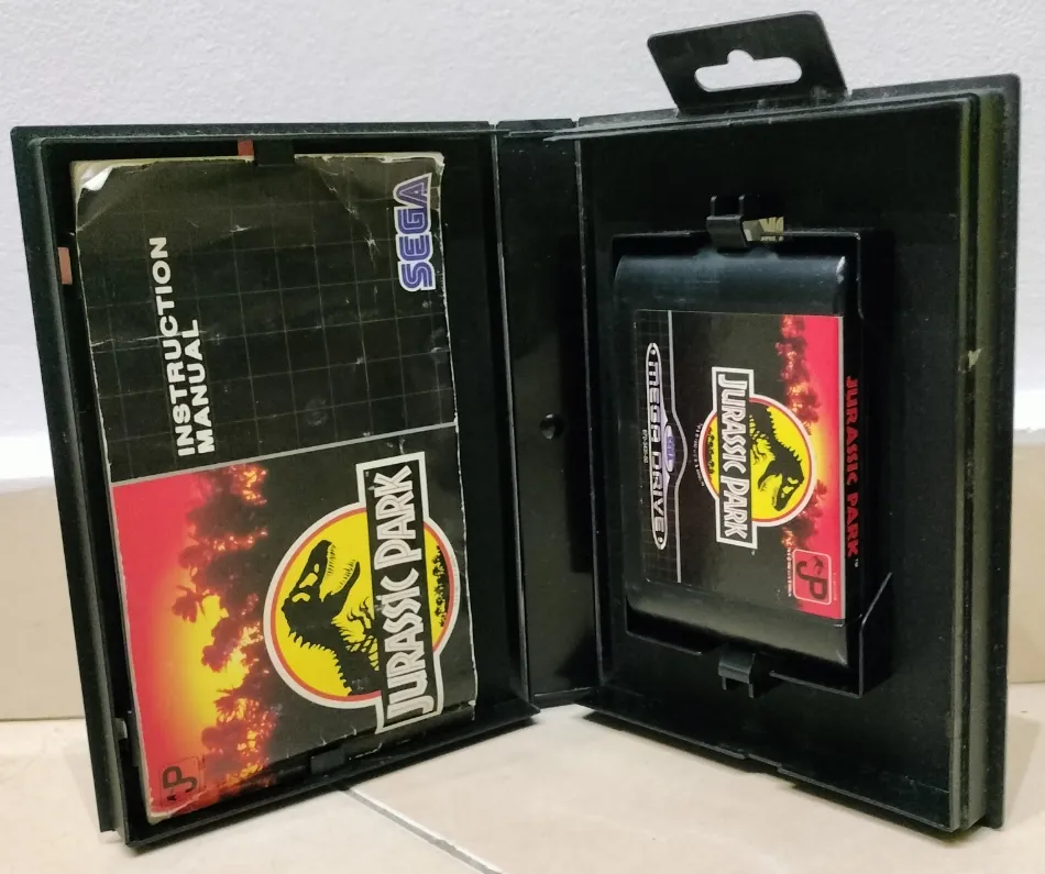 Jurassic Park for Sega Mega Drive — PAL/EU, complete set