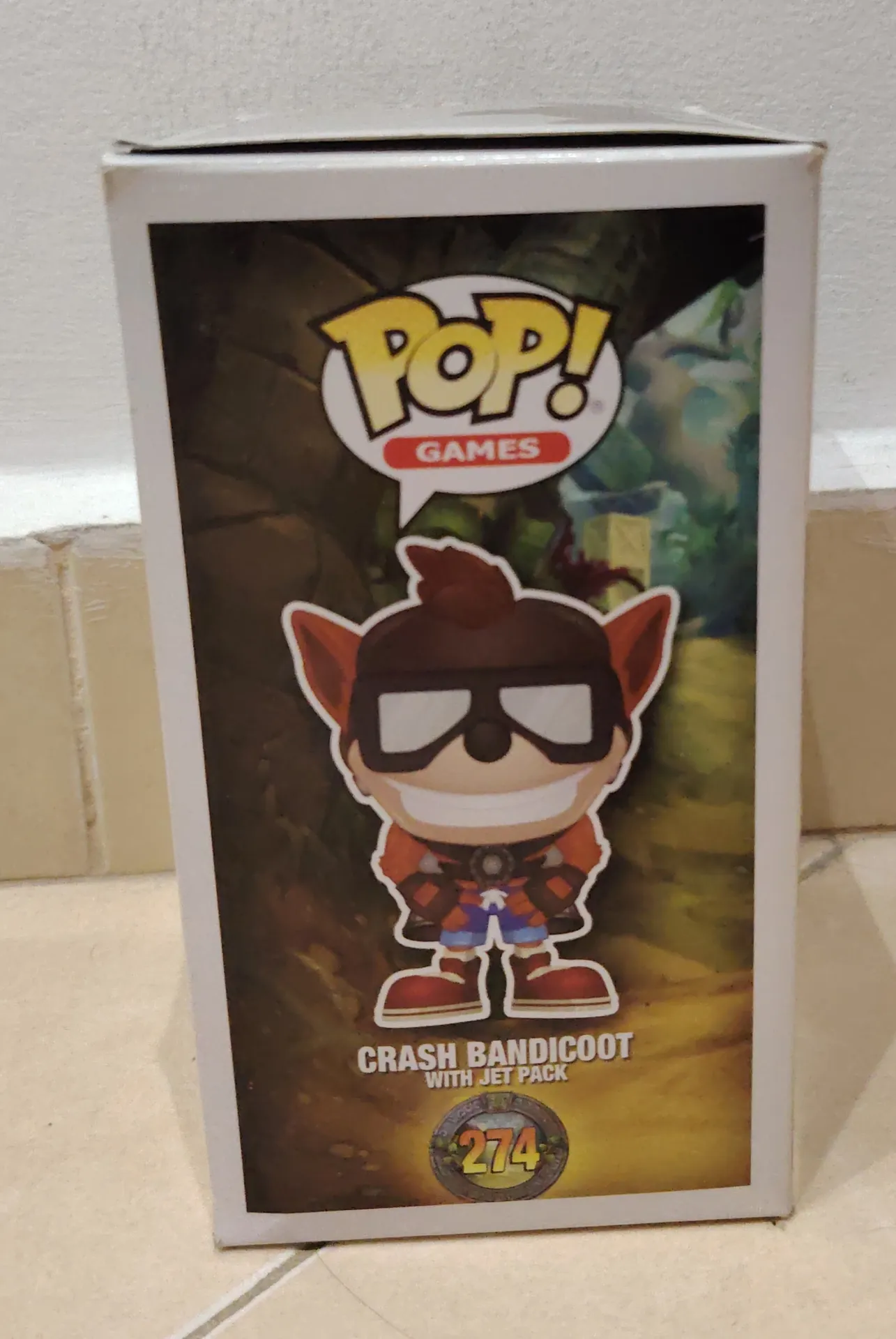 Funko Pop! Games Crash Bandicoot with Jet Pack #274 special edition