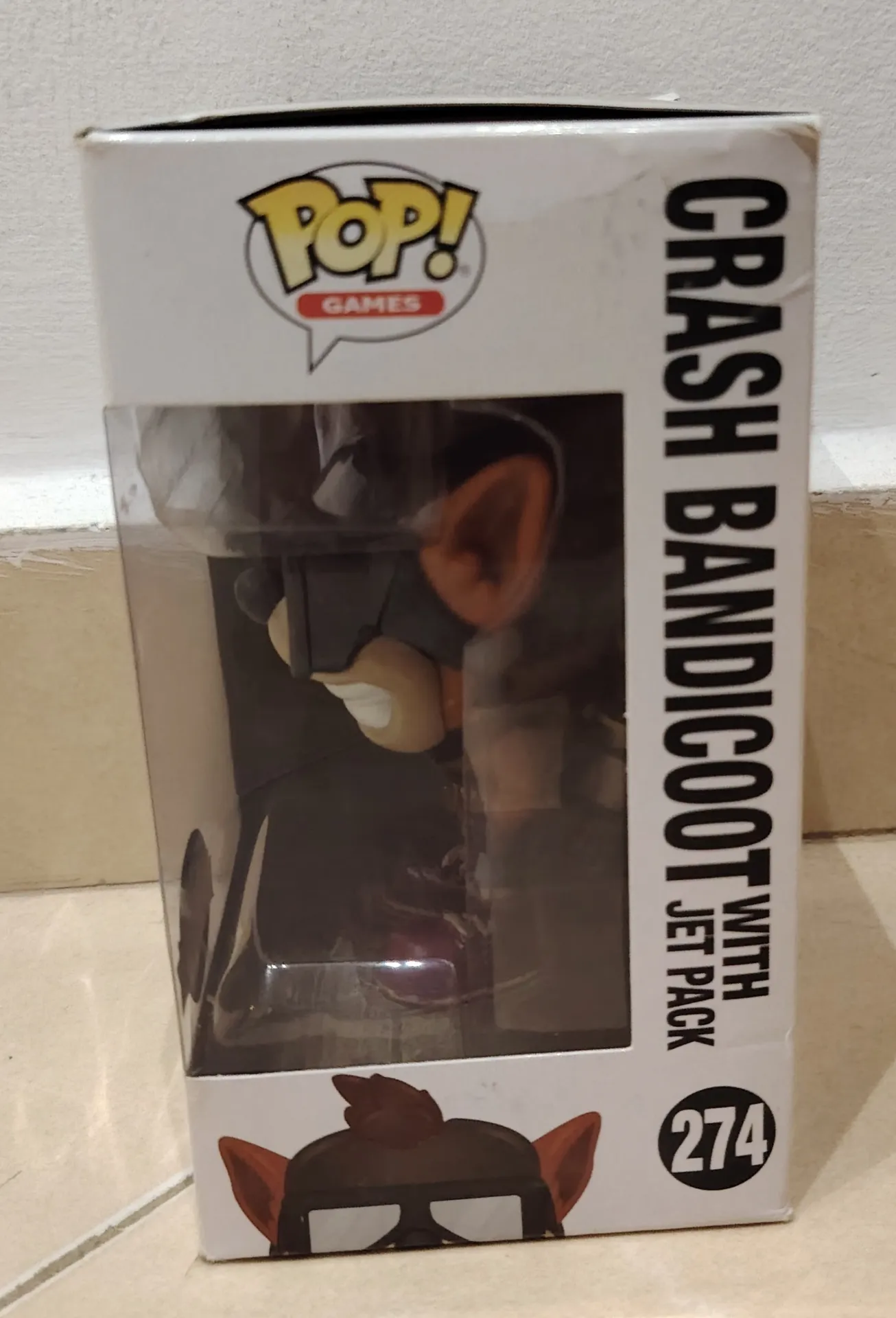 Funko Pop! Games Crash Bandicoot with Jet Pack #274 special edition