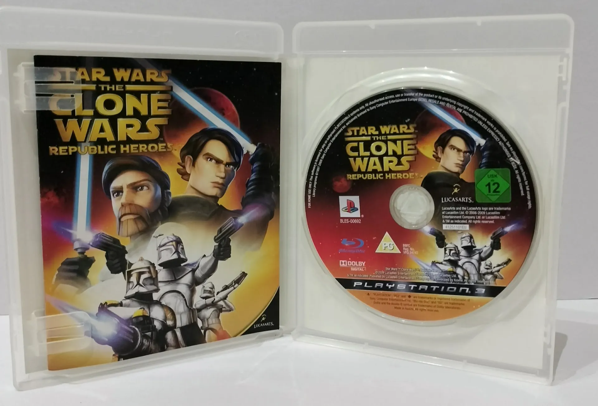 Star Wars: The Clone Wars – Republic Heroes за PlayStation 3, PAL/EU