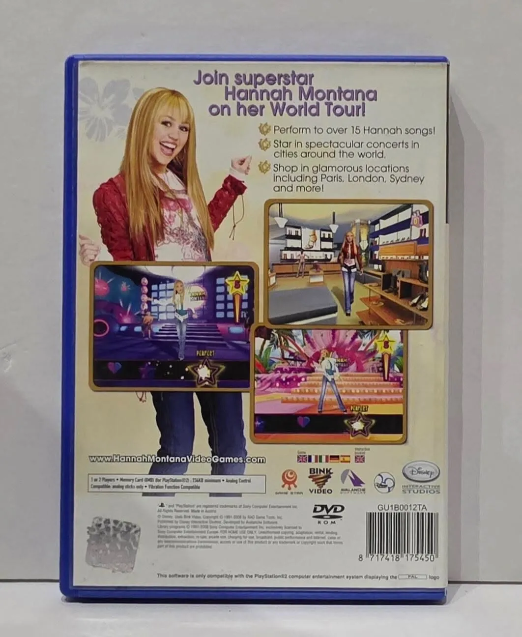 Hannah Montana: Spotlight World Tour за PlayStation 2 — PAL