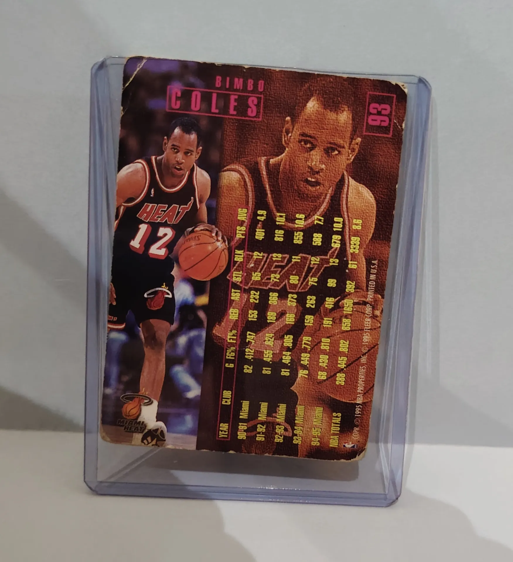 1995-96 Fleer #93 Bimbo Coles