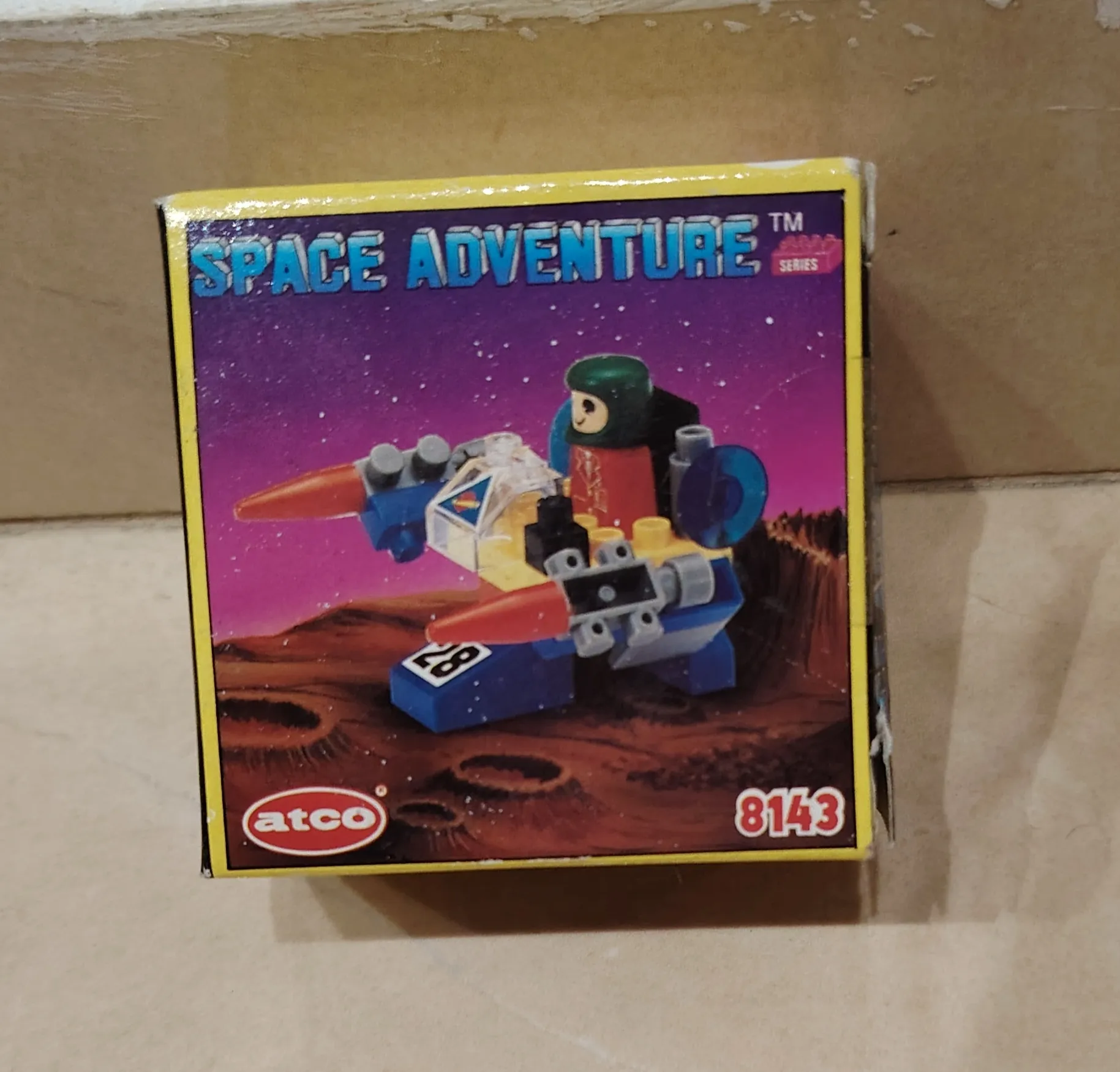 ATCO Space Adventure 8143 Vintage 1988 Building Blocks Set