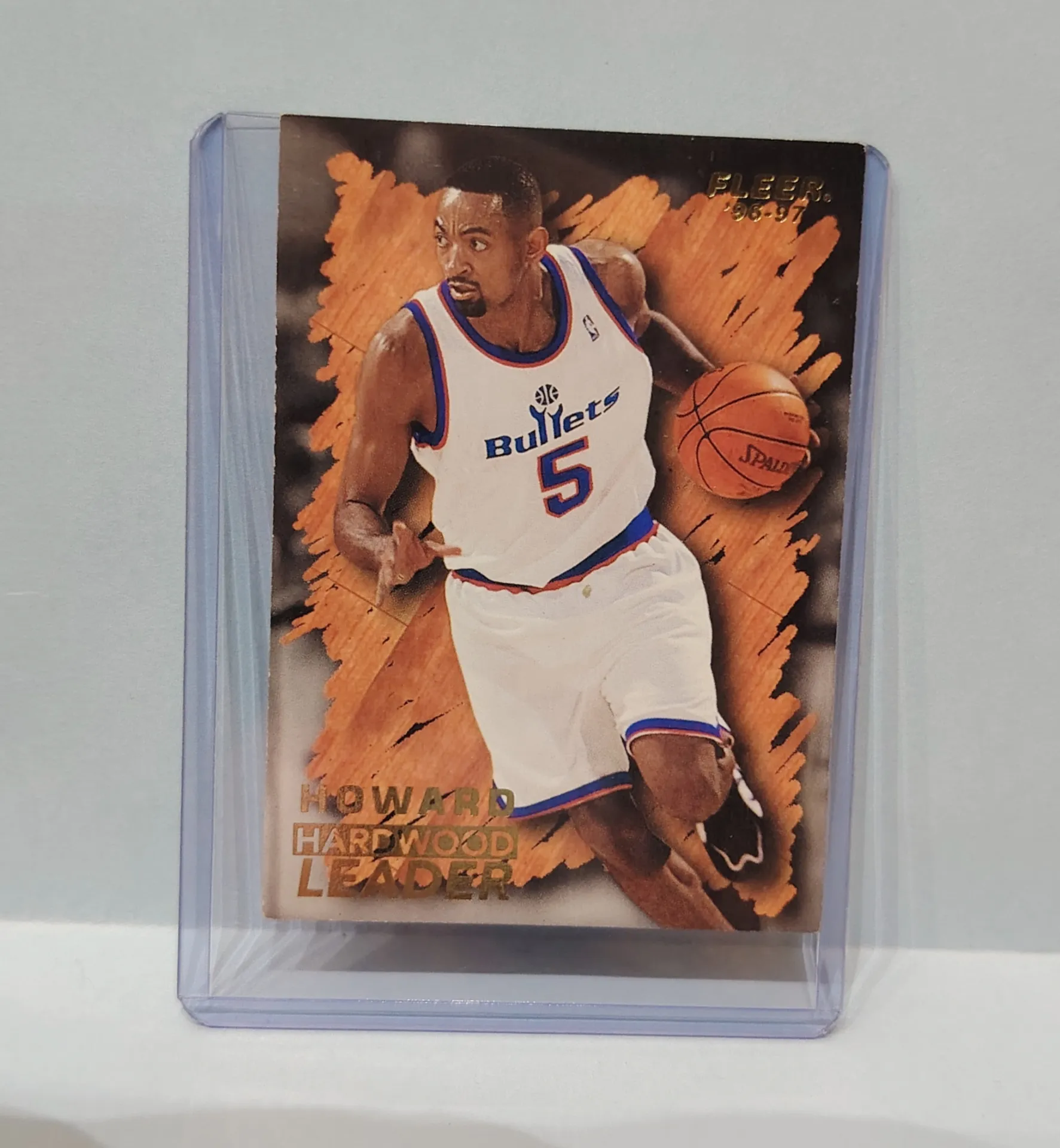 1996-97 Fleer Juwan Howard #148 Hardwood Leader