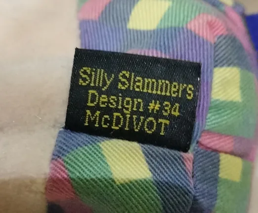 Silly Slammers McDivot, Design #34 — плюшена голф играчка