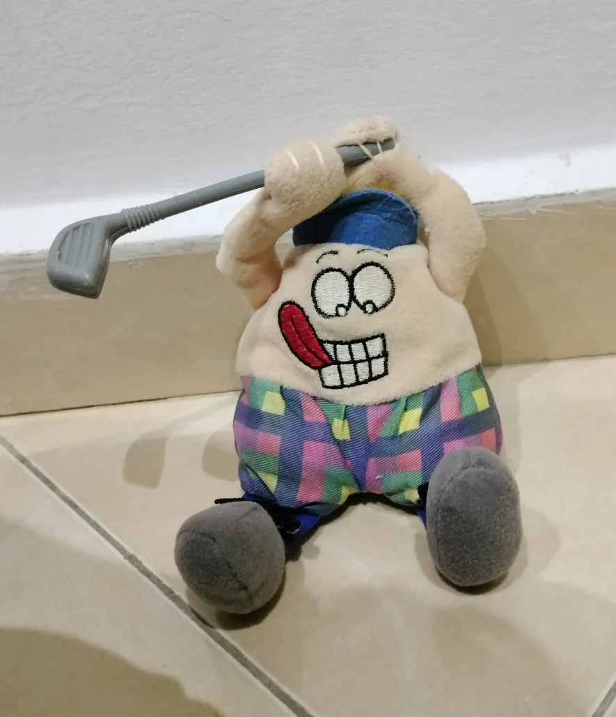 Silly Slammers McDivot, Design #34 — плюшена голф играчка