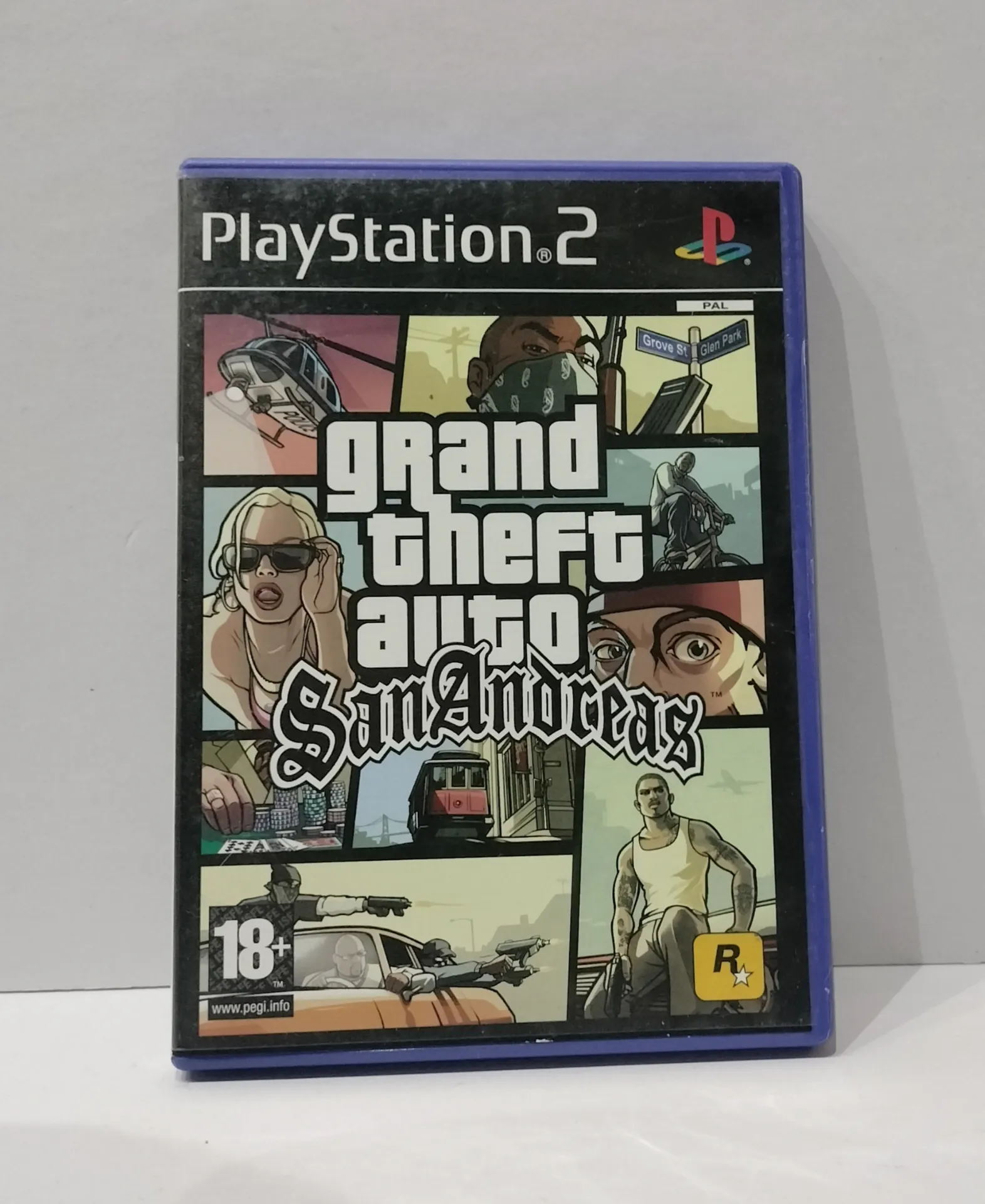 Grand Theft Auto: San Andreas за PlayStation 2 — PAL