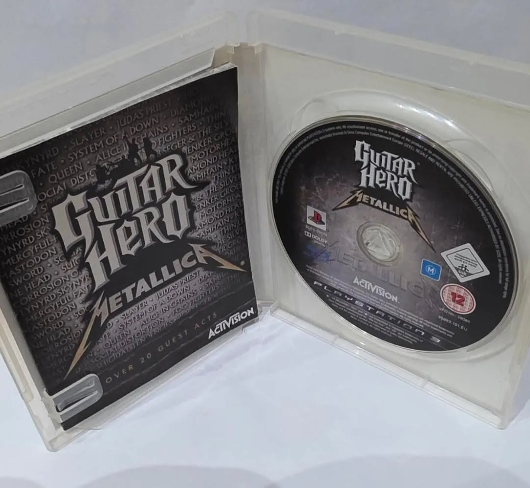 Guitar Hero: Metallica for PlayStation 3 — PAL, French edition