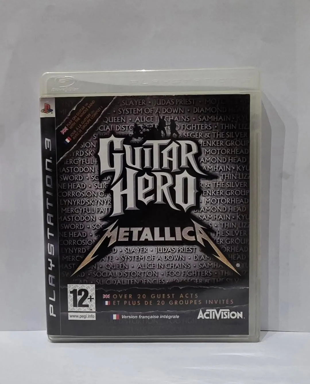 Guitar Hero: Metallica for PlayStation 3 — PAL, French edition