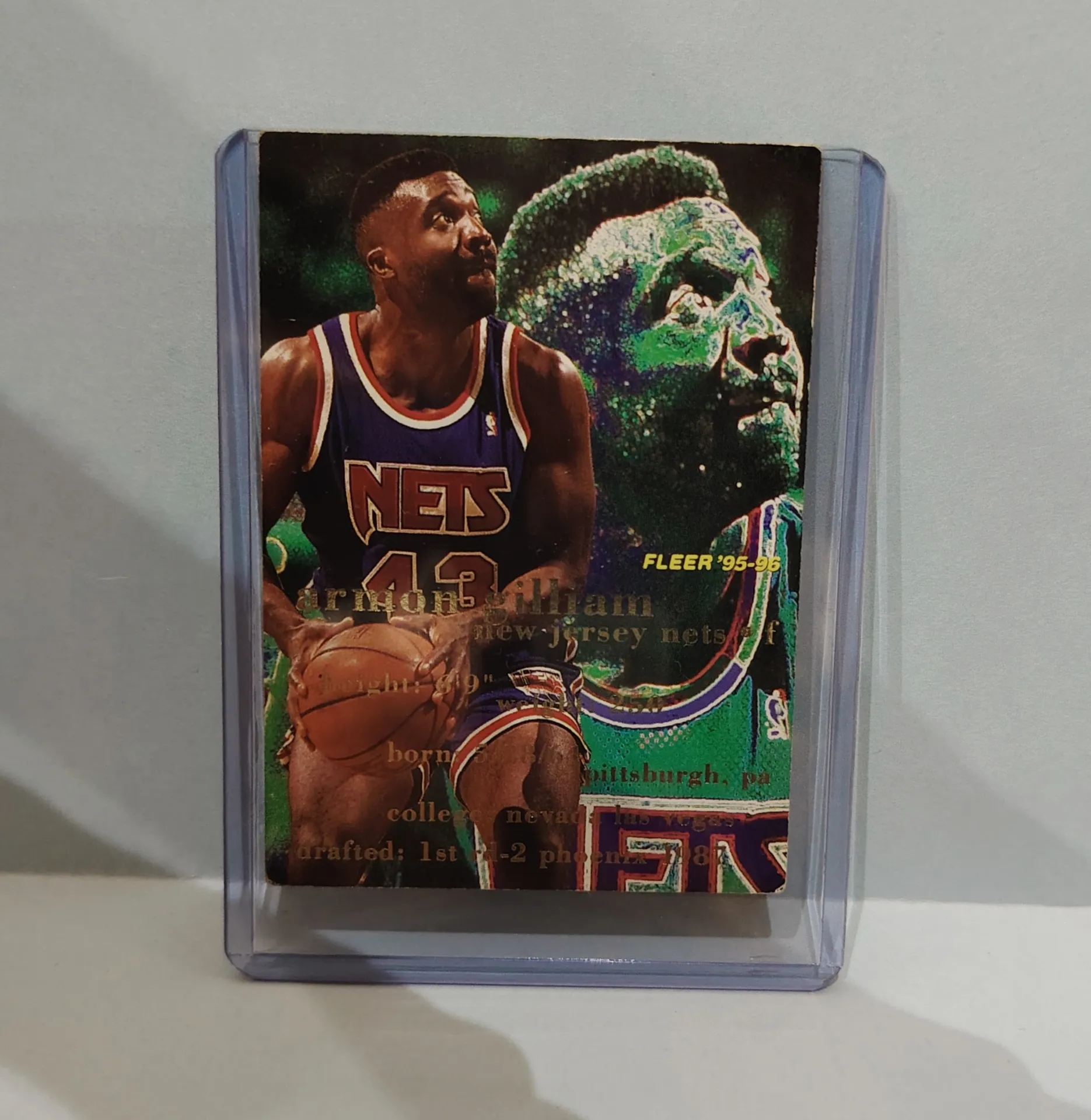 1995-96 Fleer #116 Armon Gilliam