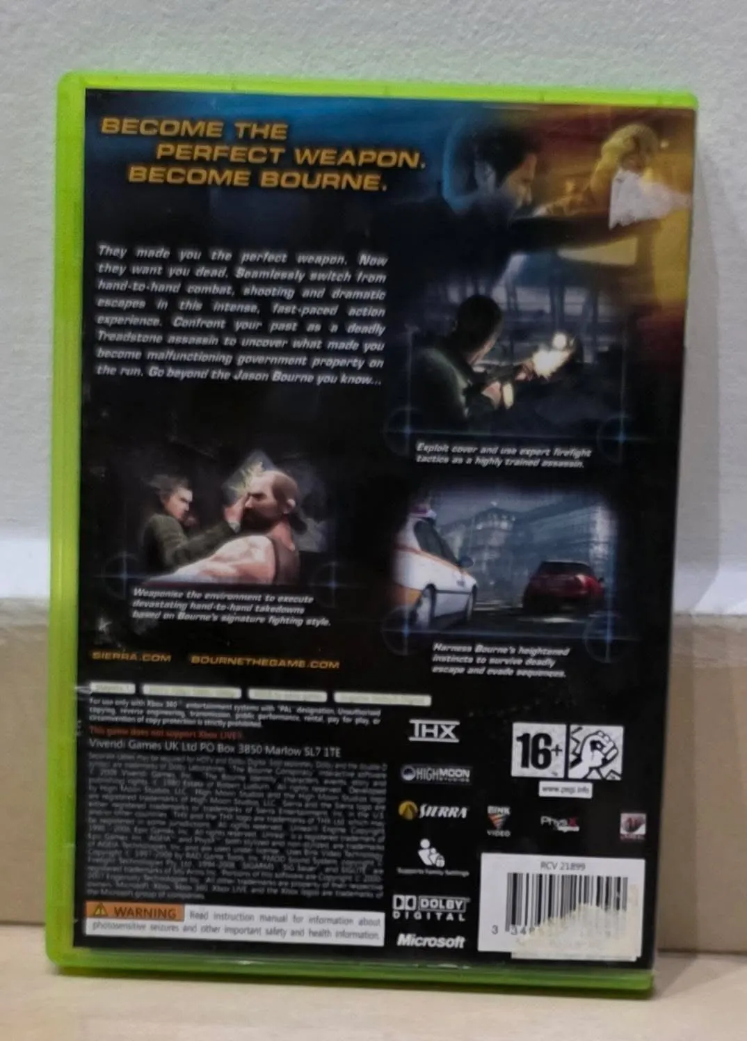 Robert Ludlum’s The Bourne Conspiracy за Xbox 360 — PAL/EU