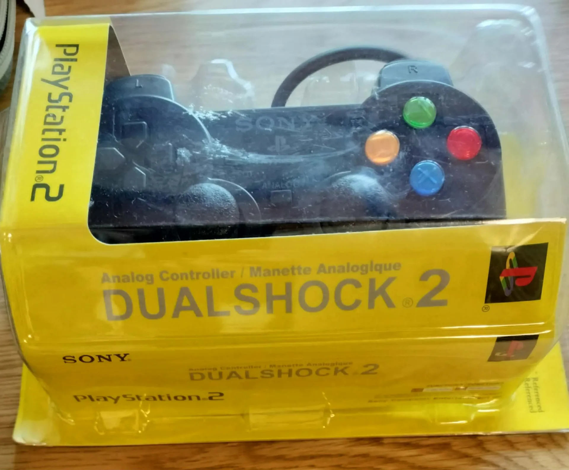 Sony PlayStation 2 DualShock 2 аналогов контролер, черен, SCPH-110U