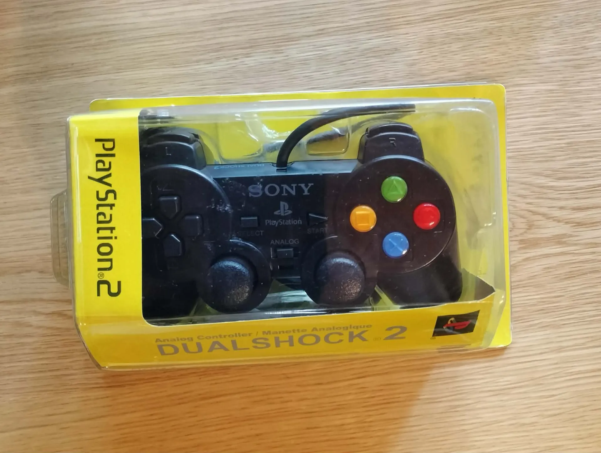 Sony PlayStation 2 DualShock 2 аналогов контролер, черен, SCPH-110U