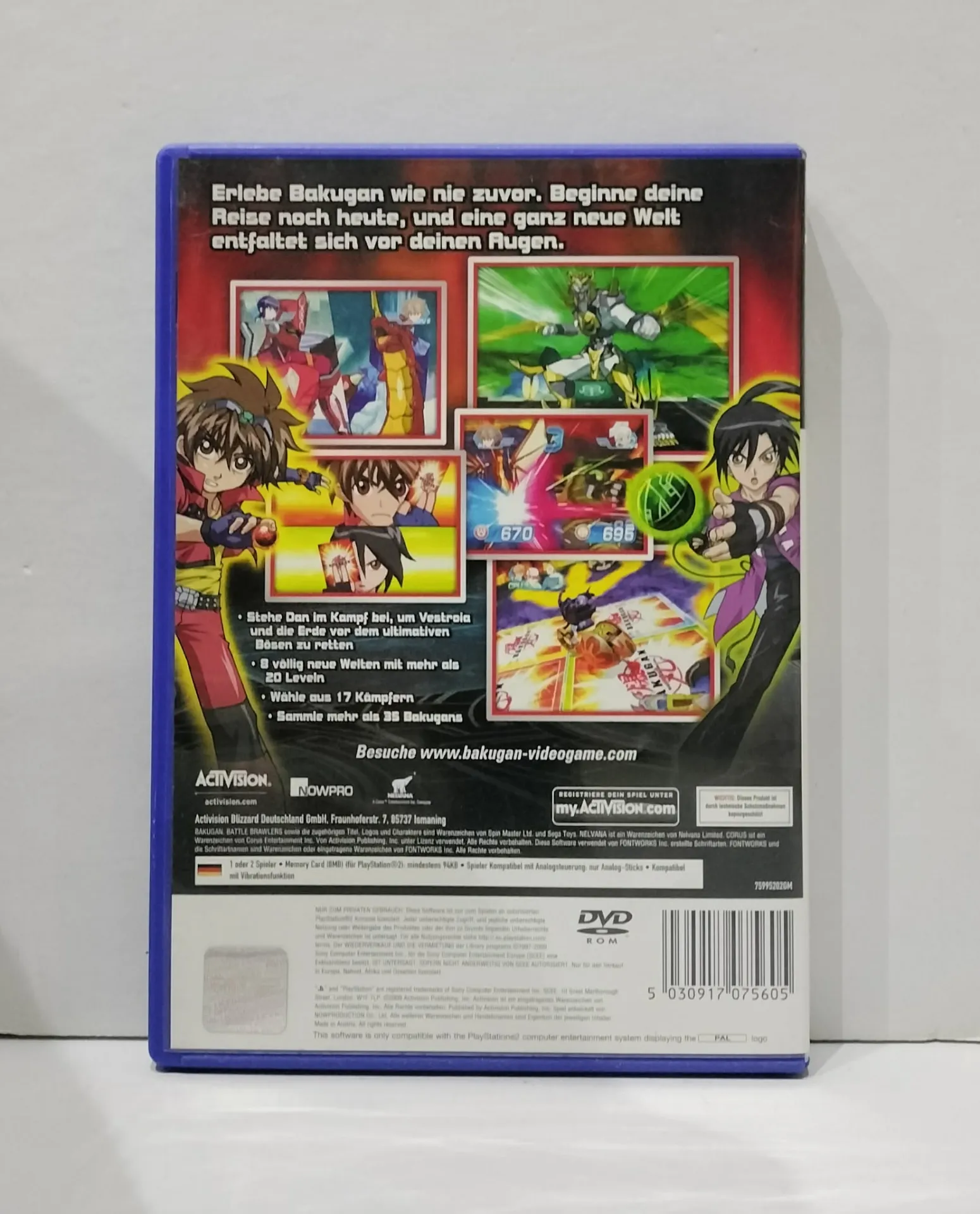 Bakugan Battle Brawlers за PlayStation 2 — PAL/EU
