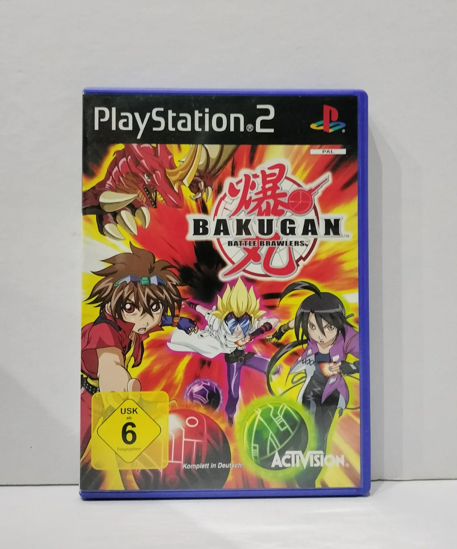 Bakugan Battle Brawlers за PlayStation 2 — PAL/EU