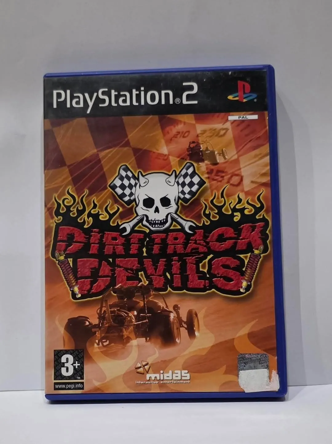 Dirt Track Devils — PlayStation 2, PAL