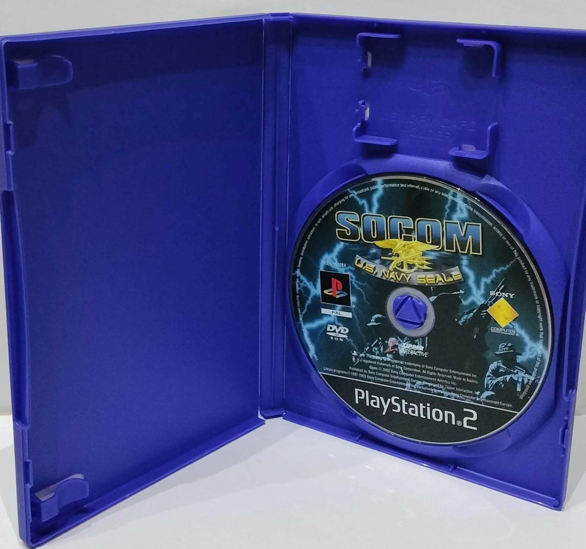 SOCOM: U.S. Navy SEALs for PlayStation 2 — PAL