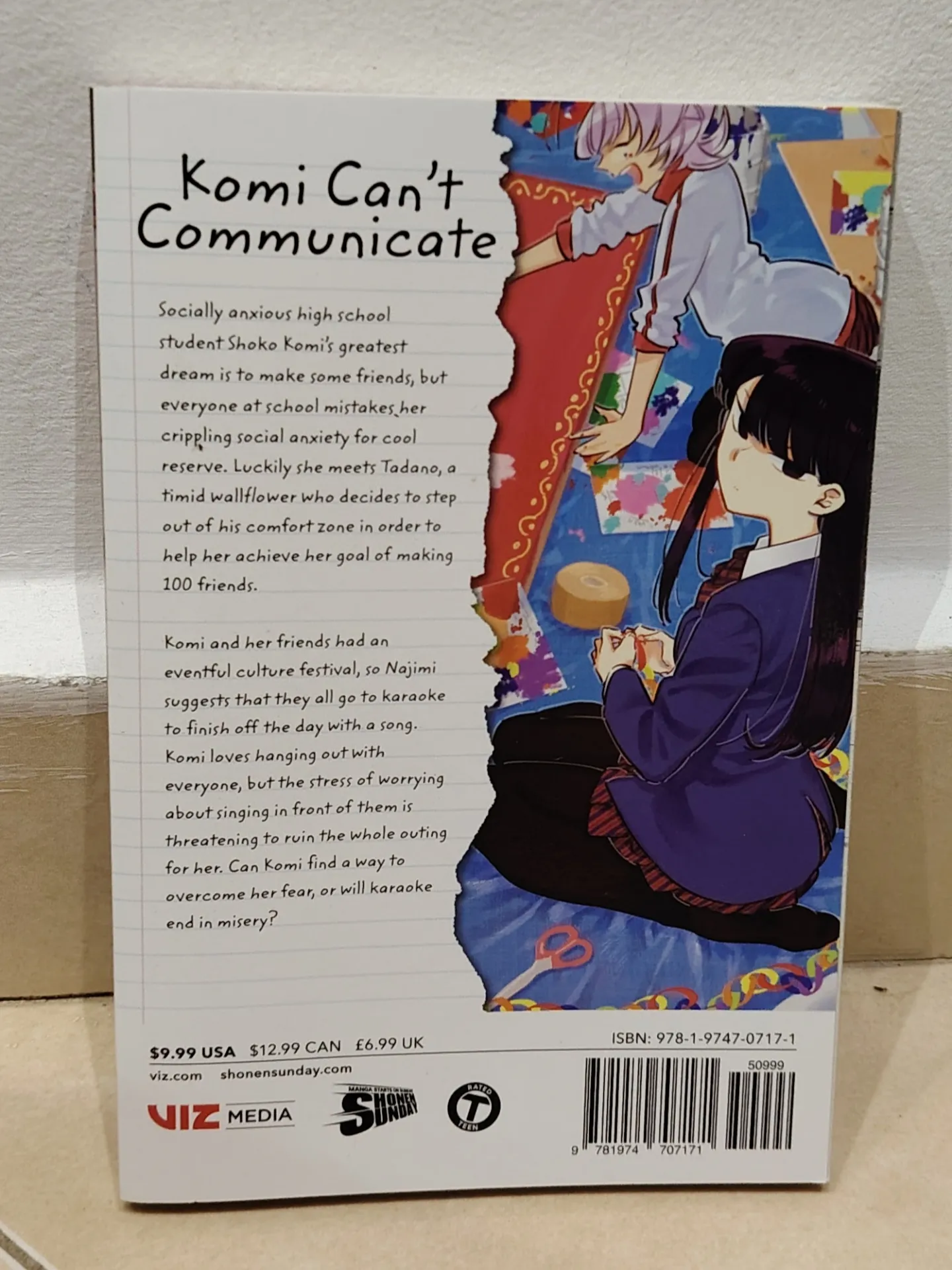 Komi Can't Communicate Volume 6 by Tomohito Oda