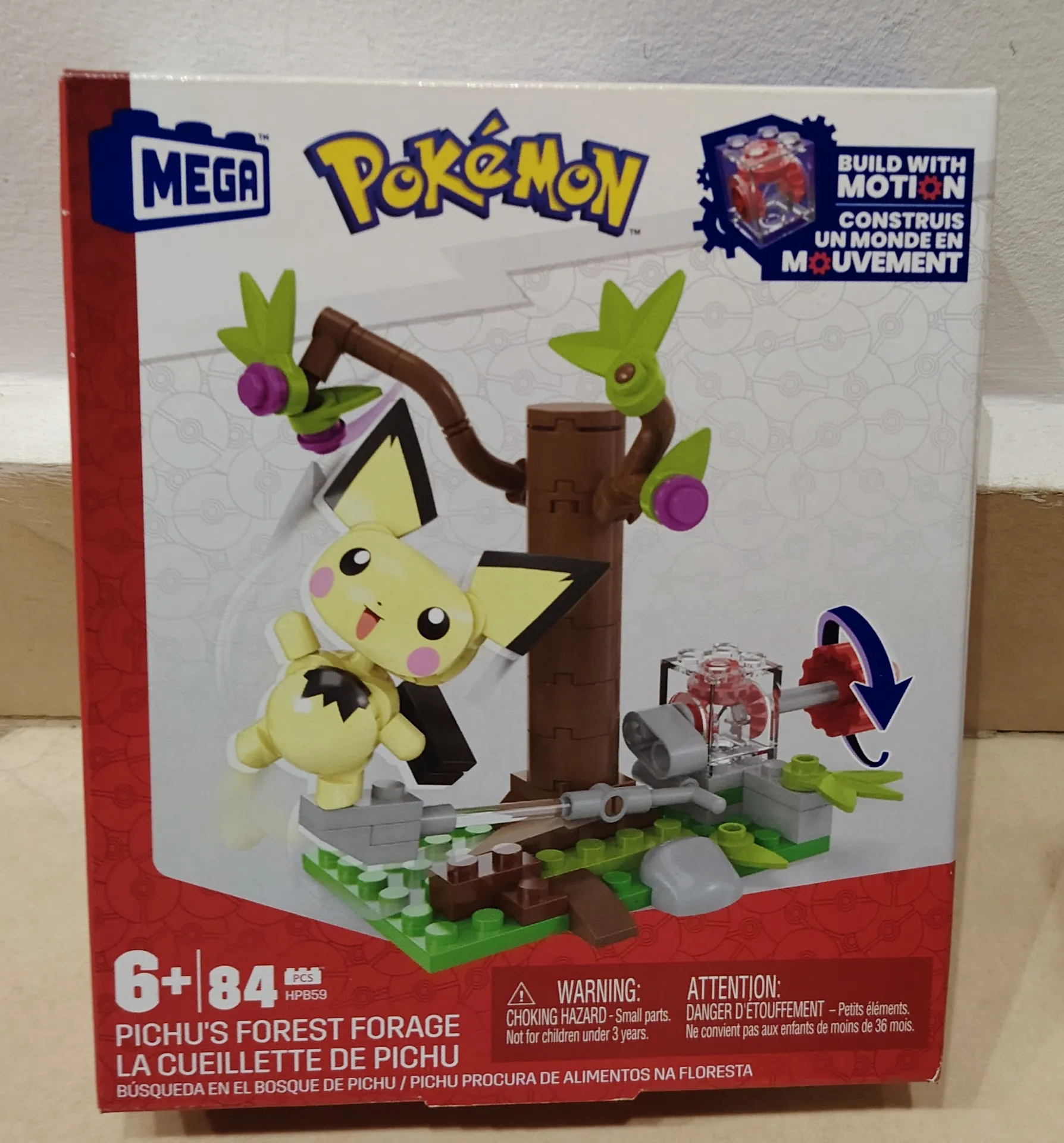 MEGA Construx Pokémon Pichu's Forest Forage Building Set HPB59