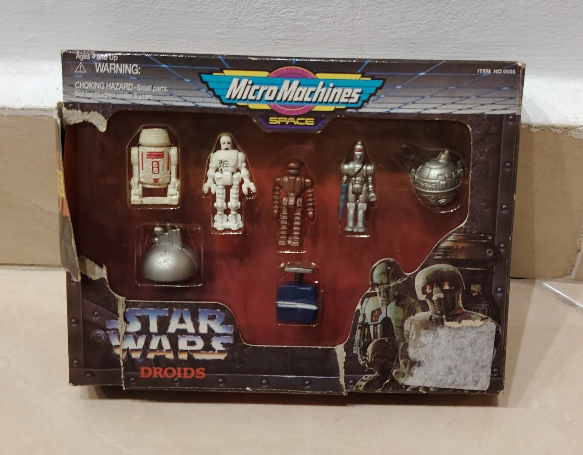 Star wars Micro Machines Droids Space set 1995