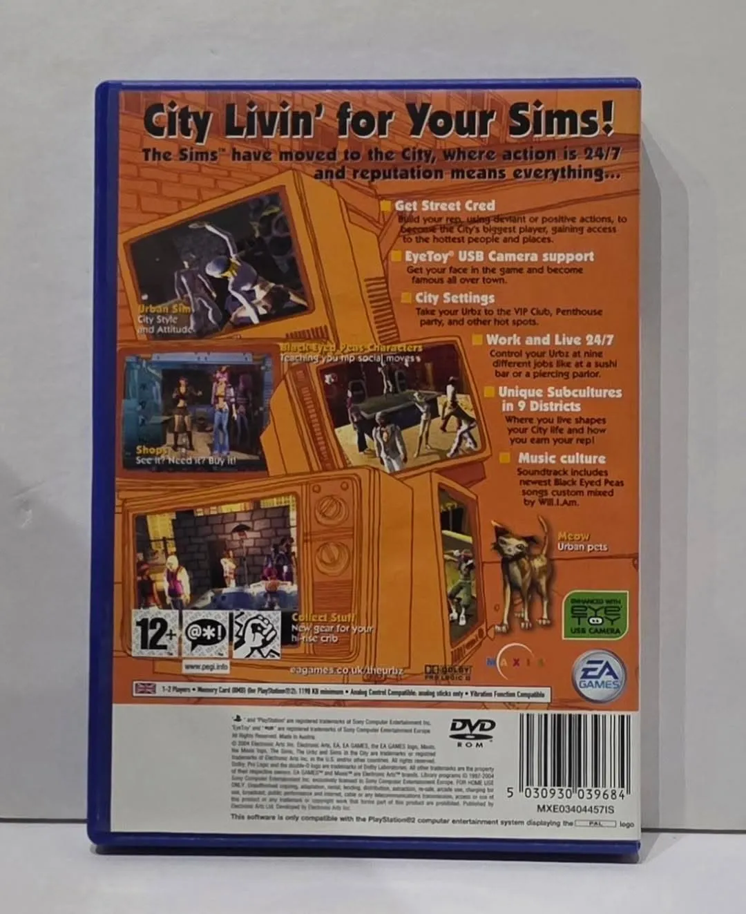 The Urbz: Sims in the City за PlayStation 2 — PAL