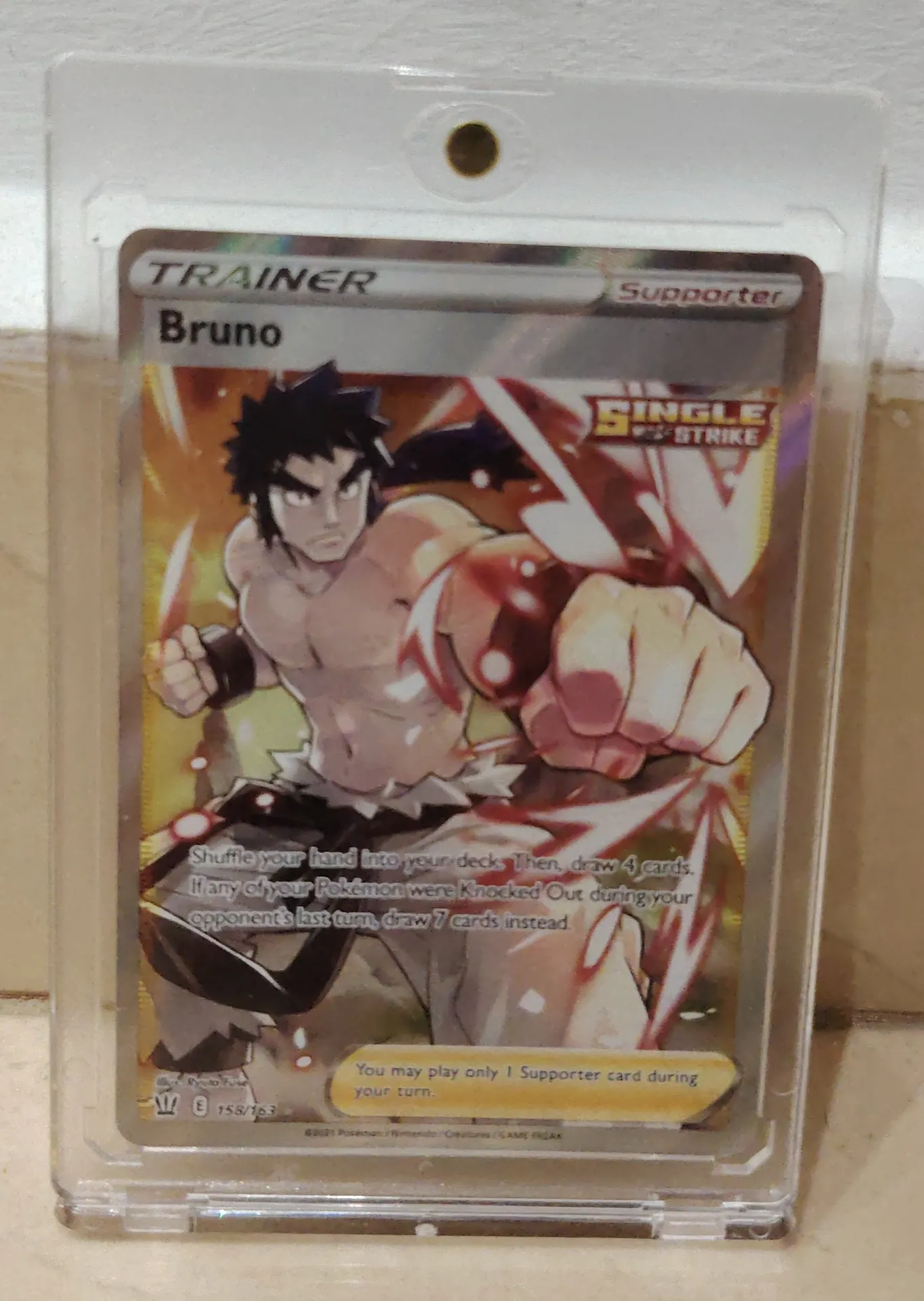 Bruno Trainer Full Art 158/163 Battle Styles