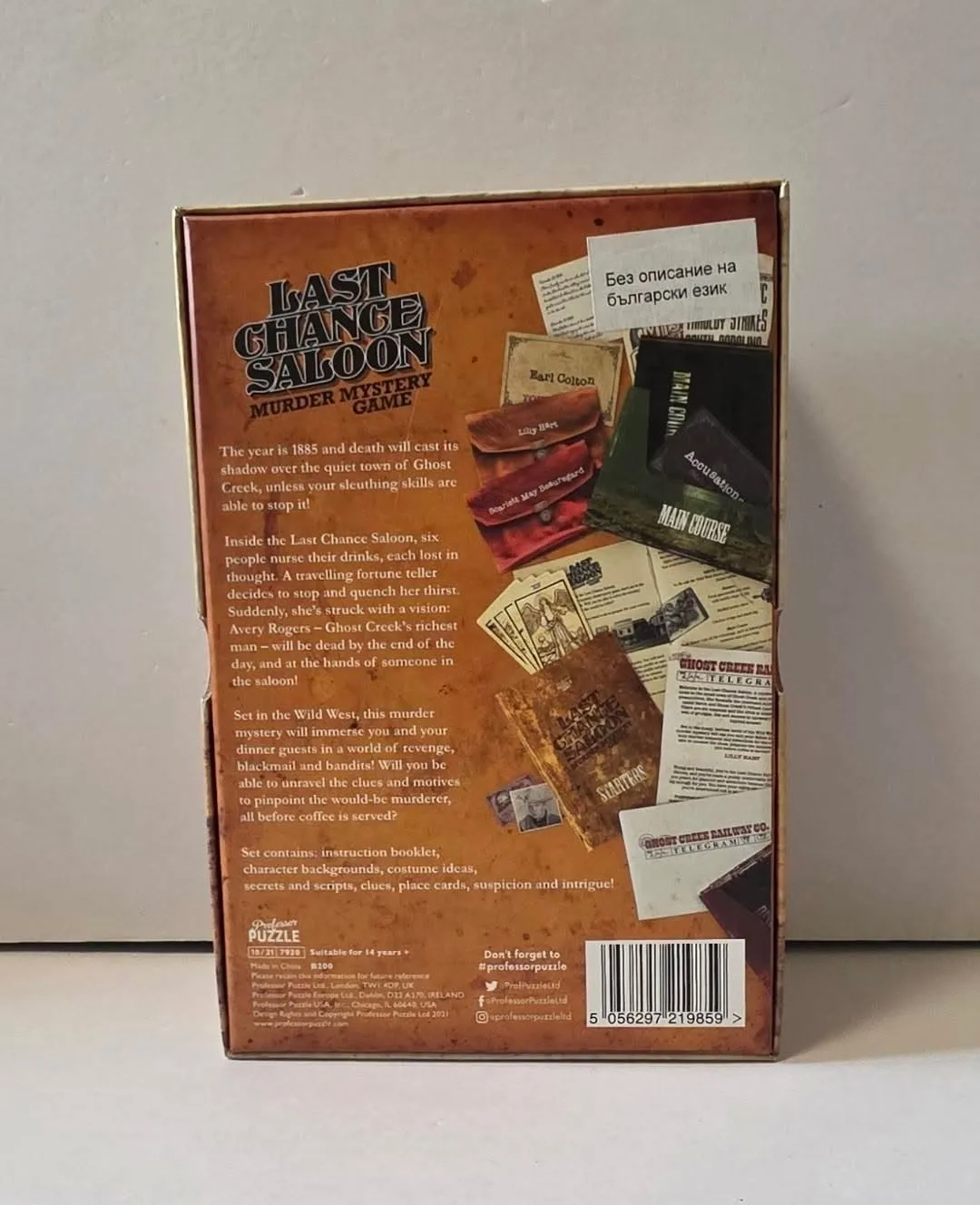 Last Chance Saloon – Murder Mystery Game